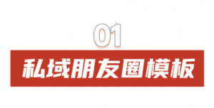 私域朋友圈模板和發布技巧